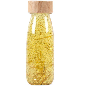 Bouteille sensorielle Float "Or" Petit Boum