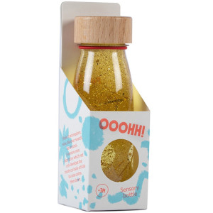 Bouteille sensorielle Float "Or" Petit Boum