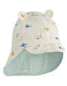 Chapeau saharienne bébé réversible en coton bio Gorm "Aviator"