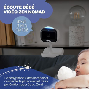 Ecoute-bébé Vidéo Zen Nomade Beaba