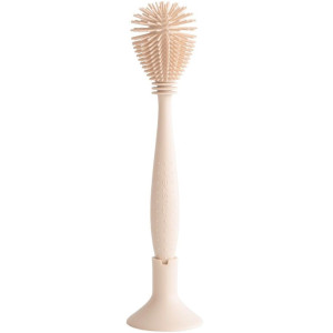 Goupillon pour biberons en silicone "Sand" Mushie