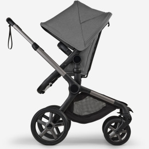  Poussette Bugaboo Fox5 Renew complète châssis graphite "Moon Grey"