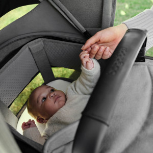  Poussette Bugaboo Fox5 Renew complète châssis graphite "Moon Grey"