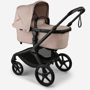 Poussette Bugaboo Fox5 Renew complète châssis noir "Taupe Desert Melange"