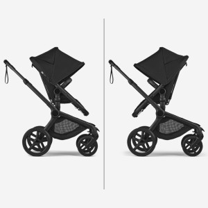 Poussette Bugaboo Fox5 Renew complète châssis noir "Taupe Desert Melange"