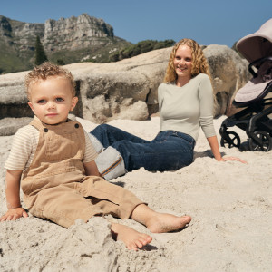Poussette Bugaboo Fox5 Renew complète châssis noir "Taupe Desert Melange"