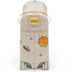 Valise à roulettes enfant Jetkids Bedbox "Blanc Eclat de Lune" (2-7 ans) Stokke