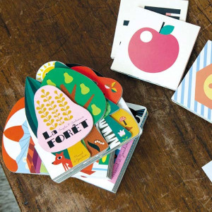 Livre bébé imagier en carton "La Forêt" (0-3 ans) Marcel & Joachim