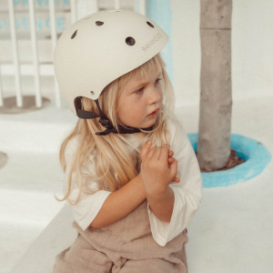 Casque de vélo enfant (3-7 ans) "Matte Crème" Banwood