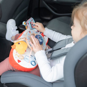 Panneau d'activités bébé "Ferme en voiture" (10 mois et +) Lilliputiens