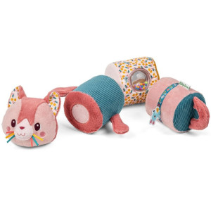 Rouleau d'activités sonore "Jeanne le Chat" (6 mois et +) Lilliputiens