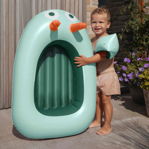 Bateau gonflable enfant "Vert Jardin" (3-7 ans) Quut
