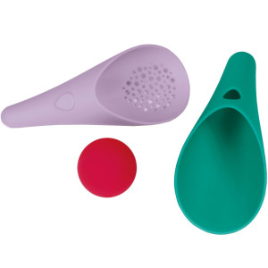 Jeux de plage multi-fonctions Cuppi "Lagon / Lavande" (2 ans et +) Quut