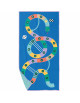 Serviette de plage en microfibre (140 x 70 cm) "Echelles & Serpents"
