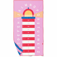 Serviette de plage en microfibre (180 x 100 cm) "Phare"