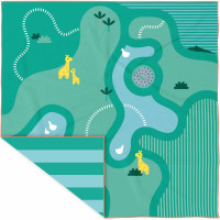 Serviette de plage en microfibre (180 x 180 cm) "Safari"