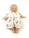 Robe Faustine à manches ballon "Gui" pour poupon Babies Minikane