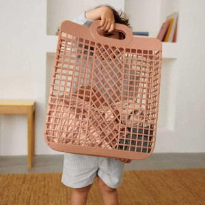  Panier de plage en plastique recyclé Laureen "Tuscany Rose" (48 m) Liewood