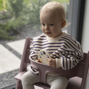 Baby Set² pour Tripp Trapp "Mauve Bruyère" (avec patins) Stokke