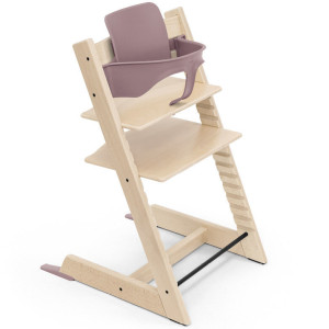 Baby Set² pour Tripp Trapp "Mauve Bruyère" (avec patins) Stokke
