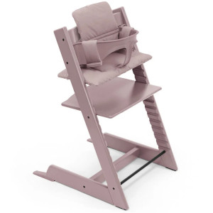 Baby Set² pour Tripp Trapp "Mauve Bruyère" (avec patins) Stokke