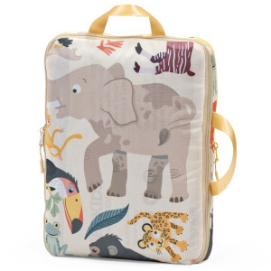 Matelas de voyage enfant gonflable CloudSleeper Jetkids "Famille d'Animaux" (75 x 150 cm)