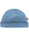 Bonnet bébé naissance en coton bio "Dino Blue" (0-3 mois)