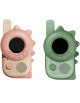 Talkie-Walkies enfant Zoo "Dino Vert/Dino Rose" (3-12 ans)