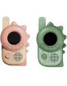 Talkie-Walkies enfant Zoo "Dino Vert/Dino Rose" (3-12 ans)