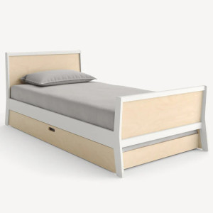 Lit enfant junior 90x200 en bois Sparrow "Bouleau" Oeuf NYC
