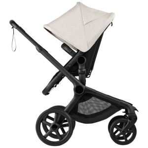  Poussette Bugaboo Fox5 Renew complète châssis noir "Nuit Noire/Blanc Brume"