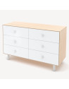 Commode en bois 6 tiroirs Classic "Bouleau"