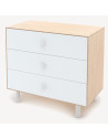 Commode merlin 3 tiroirs - bouleau - oeuf nyc -