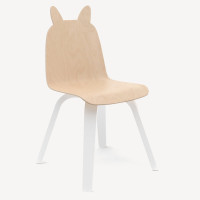 Chaises Play Lapin en bois "Bouleau" (x2) (18 mois-6 ans)