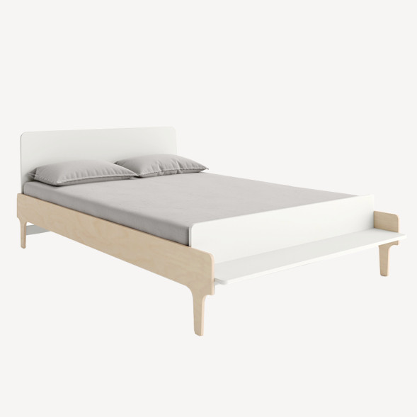 Lit enfant double 120x200 en bois River "Bouleau"