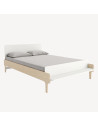 Lit junior double 120x200 en bois River "Bouleau"