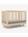 Lit bébé évolutif 70x140 en bois Moss "Bouleau"
