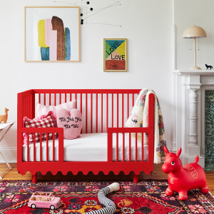 Kit de conversion pour lit évolutif Moss "Rouge" Oeuf NYC