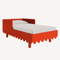Lit junior 70x140 en bois Moss "Rouge"