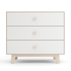 Commode merlin 3 tiroirs - bouleau - oeuf nyc -