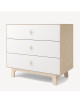 Commode en bois 3 tiroirs Sparrow "Bouleau"