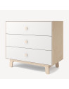 Commode en bois 3 tiroirs Sparrow "Bouleau"