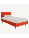 Lit junior 90x200 en bois Moss "Rouge" Oeuf NYC