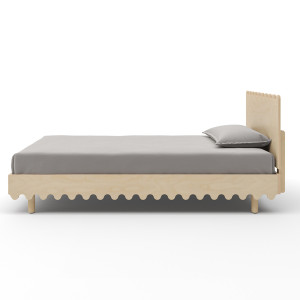 Lit junior 90x200 en bois Moss "Bouleau" Oeuf NYC