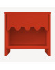 Table de chevet en bois Moss "Rouge"