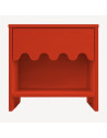 Table de chevet enfant en bois Moss "Rouge" Oeuf NYC