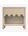 Table de chevet en bois Moss "Bouleau"