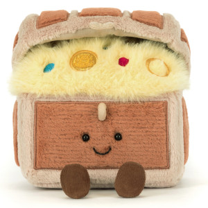 Peluche Amuseables "Coffret au Trésor" (19 cm) Jellycat