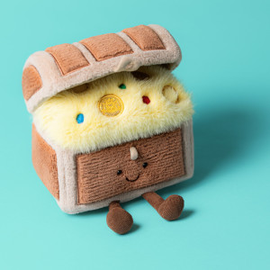 Peluche Amuseables "Coffret au Trésor" (19 cm) Jellycat