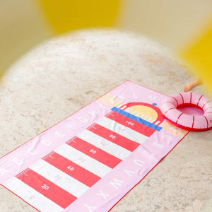 Serviette de plage en microfibre (140 x 70 cm) "Phare" Quut